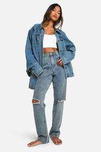 Chaqueta vaquera vintage de algodón 100% ecológico, lavado a la piedra, de punto, impermeable, transpirable y con múltiples bolsillos. - Product Image 3