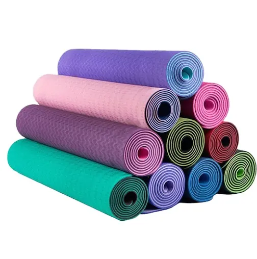 Offre Spéciale meilleure qualité tapis de yoga fabricant matériaux supérieurs naturel de remise en forme personnalisé tapis de yoga nouveau Produit de haute qualité PU