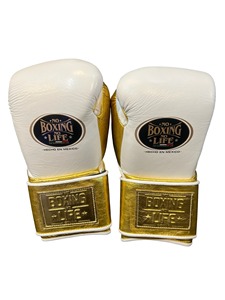 Guantes de Boxeo Profesionales de Piel de Vacuno Auténtica, Hechos en Fábrica, de la Mejor Calidad, Nuevos - Product Image 2
