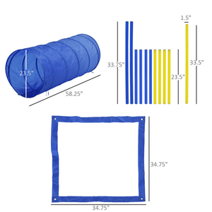 Équipement d'entraînement d'agilité pour chiens pour un entraînement canin efficace - Product Image 3