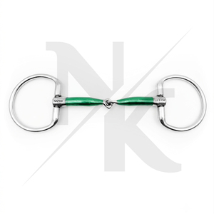 Bocado de hierro dulce profesional con anillo fijo y articulación simple para entrenamiento de caballos, equipo ecuestre, bocados de acero al por mayor - Product Image 2