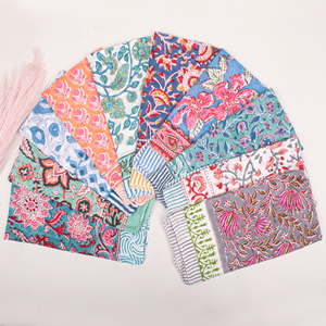 Foulard carré en coton à motifs floraux bohèmes, bandana multifonctionnel, couvre-chef, couvre-cou, vêtement décontracté, mode, haute qualité, printemps-été - Product Image 3