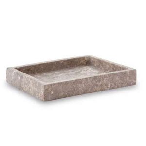 Plateau de présentation en travertin, pierre naturelle, organiseur de décoration intérieure pour hôtels de luxe, restaurants et espaces résidentiels - Product Image 4