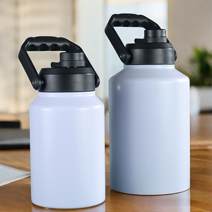 Prêt à expédier 32 oz 64 oz 128 oz 4 litres bouteille d'eau isolée en acier inoxydable d'un gallon - Product Image 5