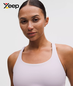 XEEP High Quality Women Yoga Sports <b>Bra</b> XC-SB-208 Solid Simple Breathable Adjustable <b>Straps</b> Removable Pads High Support Quick - Product Image 3