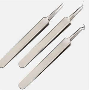 Pinzas Profesionales de Acero Inoxidable para Eliminar Puntos Negros, Herramienta Extractora de Acné para la Nariz - Product Image 6