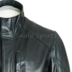 Top Selling <b>Men</b> Clothing <b>Shearling</b> Leather Long Coat Unique Design Lightweight Breathable <b>Men</b> <b>Shearling</b> Leather Long Coat - Product Image 3