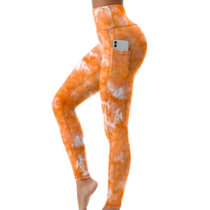 Leggings de sport pour femmes, taille mi-haute, tricotés, séchage rapide, écologiques, respirants, sans coutures, pour l'entraînement, vente en gros, impression de logo, haute qualité - Product Image 5
