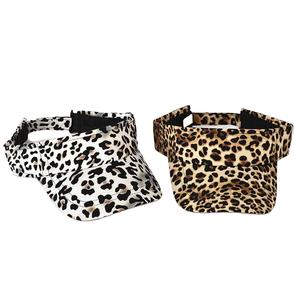 Gorra de Visera con Estampado de Leopardo al por Mayor, Ajustable, para Playa, Correr, Golf, con Logotipo Personalizado - Product Image 6
