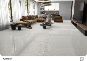 กระเบื้องพอร์ซเลนเคลือบเงา Celestial Reflect ขนาด 600x1200 มม. 60x120 ซม. 24x48 นิ้ว สำหรับปูพื้นและตกแต่งผนัง - Product Image 2