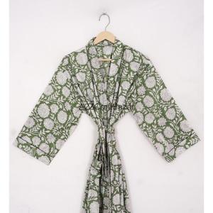 ชุดนอนผู้หญิงผ้าฝ้าย 100% ลายดอกไม้โรแมนติก ชุดเซ็ตสำหรับฤดูใบไม้ร่วง/ฤดูหนาว/ฤดูใบไม้ผลิ/ฤดูร้อน คอวี แขนยาวเต็มตัว - Product Image 2