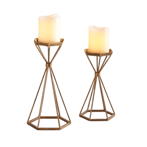 Portavelas Decorativo Hecho a Mano, Acabado en Latón, de la Mejor Calidad, Soporte para Velas de Aluminio Fundido, Personalizado - Product Image 4