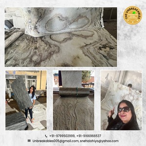 Dalle de quartzite brossée, fine et durable, résistante à l'érosion acide, écologique, pour hôtels modernes - Product Image 5