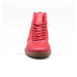 Zapatos de Boxeo de Cuero de Primera Calidad, Suela con Agarre Fuerte, Parte Superior Transpirable, Construcción Duradera, Diseño Ligero y Flexible, Cierre de Velcro - Product Image 2