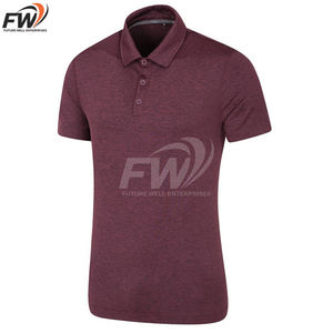 เสื้อโปโลผู้ชายทรงสลิมฟิต OEM ขายดี ระบายอากาศได้ดี แห้งเร็ว แฟชั่นใหม่ สั่งทำได้ แบบเรียบ - Product Image 4