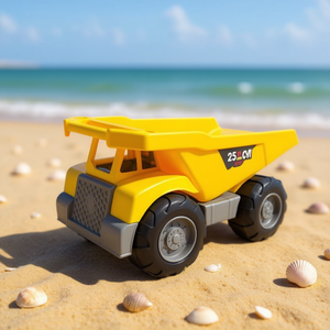 Camión de Juguete Rojo de 25CM para la Playa - Product Image 2