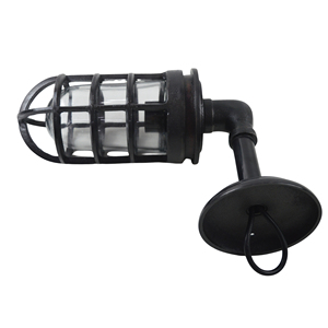 Lámpara de pared negra pintada, estilo náutico marino, para interior/exterior, industrial vintage, al precio más bajo. - Product Image 4