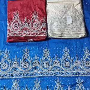 ผ้าไหมดีไซเนอร์แบบดั้งเดิมสุดหรูสไตล์โซมาเลีย สำหรับชุดเดรสงานปาร์ตี้สีสันสดใสสำหรับผู้หญิง ราคาขายส่งจากโรงงานในปัจจุบัน - Product Image 2