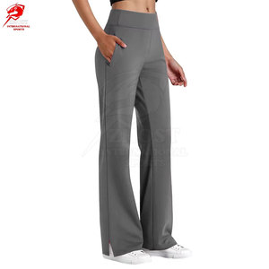 Pantalon évasé décontracté pour femme, idéal pour le yoga et les tenues modernes – Meilleur design en promotion - Product Image 4