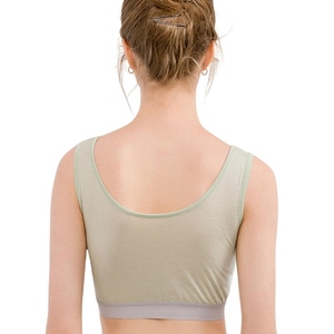 2026 Hot Selling Eco-Friendly Breathable Simple Spandex/Nylon High Support <b>Halter</b> Crop Top Sports <b>Bra</b> with Removable Cups - Product Image 2