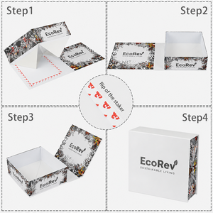 Custom New Design Folding Paper Boxes Gold Foil Logo Spot UV Luxury Packing Cardboard Magnetic Flip Rigid Gift Box Recyclable - Product Image 3