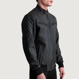 Casual New Men Stylish Cowhide Authentic Leather <b>Jacket</b> Custom Design and Embroidery Comfortable Soft Leather <b>Jacket</b> for Men - Product Image 5