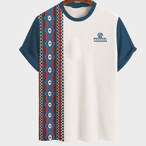 Camiseta Personalizada para Hombre al por Mayor, Camiseta de Algodón Suave Estilo Urbano, Fabricante de Ropa Casual OEM - Product Image 1