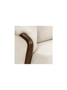 Modern <b>Leather</b> Upholstered Lounge <b>Chair</b> with Solid Wood Frame Mid Century Armchair for Home Living Room Hotel Furniture - Product Image 5