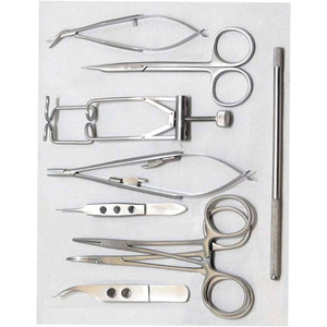 PISSCO Large Animal Veterinary Ophthalmic Kit Veterinary Ophthalmic Surgery <b>Instruments</b> Stainless Steel Made By Pissco - Product Image 2
