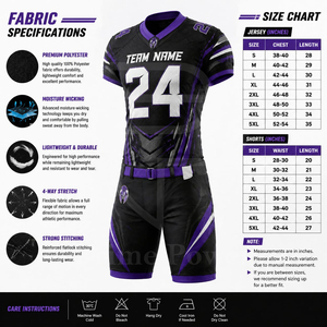 Nuevo Conjunto de Uniforme de Fútbol Americano Sublimado 2026, Jersey y Pantalones Personalizados para Equipo, Nombre del Jugador, Ecológico, Transpirable, Verano - Product Image 6