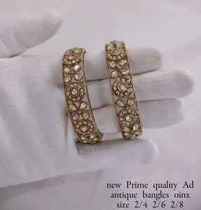 Luxury Gold Plated <b>Bangles</b> <b>Set</b> Indian Bridal Wedding Anniversary Gift Party Wear High Quality Women's <b>Bangles</b> - Product Image 1