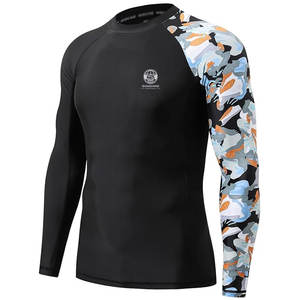 Camiseta de Natación para Hombre de Secado Rápido, Tejido Ligero para Natación, Surf y Entrenamiento en Piscina - Product Image 1