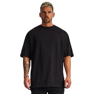 เสื้อยืดคอตตอน 100% แบบยูนิเซ็กซ์ พิมพ์ลายกราฟิก แขนสั้น สไตล์ลำลอง ดีไซน์โลโก้และสีพื้น เสื้อยืดโอเวอร์ไซส์ ผ้าถักแบบเรียบ - Product Image 4