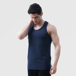 Camiseta sin mangas para hombre, ajustada, deportiva, transpirable, para gimnasio, entrenamiento, fitness, correr y hacer ejercicio. - Product Image 5