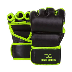 ถุงมือ MMA ดีไซน์ล่าสุด สำหรับฝึกซ้อมและแข่งขัน ทำจากหนังคุณภาพสูง สำหรับเยาวชน - Product Image 1
