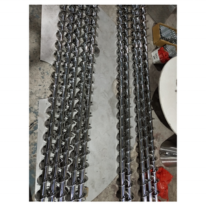 เพลาสกรูเคลือบผงกันการสึกหรอ, โรเตอร์แบบเกลียวต่อเนื่องสำหรับชิ้นส่วนอุปกรณ์ลำเลียงทางการเกษตร - Product Image 5