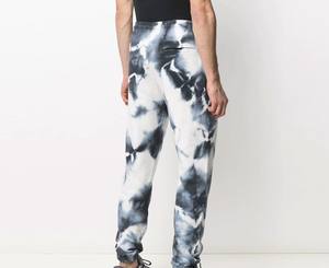 Pantalon de survêtement décontracté épais en polaire pour homme Rapid Sports, en toile avec cordon de serrage et détails en dentelle, mélange polyester/coton - Product Image 4