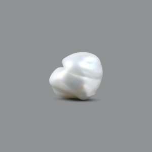 Natural Freshwater Keshi Pearl 7.4 Carat Loose Gemstone for Jewelry Making - Product Image 1