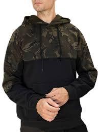 Sudadera con capucha para hombre con estampado de graffiti en tonos contrastantes - Edición Abstracta Urbana - Product Image 3