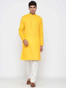<b>Men</b> Shalwar Kameez <b>Set</b> Custom Size High Quality Cotton Quick Dry Stitching Kurta <b>Pajama</b> Supplier Bulk OEM All Seasons - Product Image 4