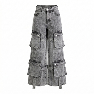 Pantalones Largos de Tela Oxford Teñida, Ligeros, Transpirables, con Cintura Elástica, Ecológicos, para Hombre, Estilo Urbano Hipster, Moda de Invierno - Product Image 1
