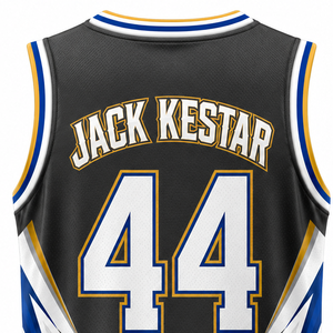 Fournisseur professionnel de maillots de basket-ball pour les jours de match, proposant des caractéristiques de performance et une production de maillots de basket-ball brodés - Product Image 6