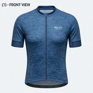 MALUZA INDUSTRIES Maillot de Ciclismo Personalizado de Alto Rendimiento para Hombre, Sublimado, para Bicicleta de Carretera, Venta al Por Mayor OEM, 220g, Manga Corta - Product Image 1