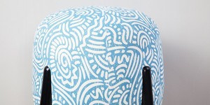 Modern Minimalist <b>Stool</b> and <b>Ottoman</b> with Soft Cushion for Living Room Home Furniture for Hotel Leisure Facilities Farmhouse - Product Image 2