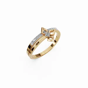 Elegante Juego de Anillos de Diamantes Cultivados en Laboratorio de 12 Piezas, Oro Amarillo de 18K, Certificación IGI, Claridad VVS, Corte Brillante, Estilo de Lujo - Product Image 4