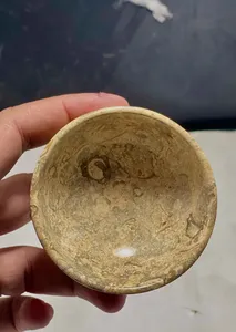 Cuenco de ónix pulido de primera calidad, accesorio moderno de piedra natural, centro de mesa de ónix de mármol artesanal de alta calidad, precio al por mayor - Product Image 3