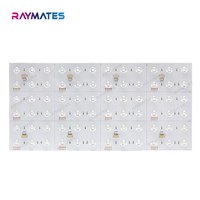 Feuille LED Flexible Superlégère RGBW 14,4W Dimmable UL CE, Panneau Lumineux LED Coloré pour Armoire de Cuisine et Plafond Tendu