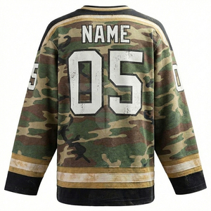 Jersey de Hockey Canadiense para Hombre 2026, Tela de Malla de Poliéster Premium, Ajuste para Adultos, Transpirable, Talla Grande - Product Image 2