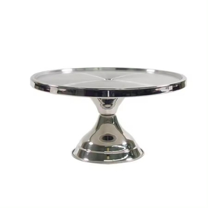 Handmade Copper <b>Two</b>-<b>Tier</b> <b>Cake</b> <b>Stand</b> Round Multi-Layer Dessert Display Tray with Metal Handle - Product Image 4