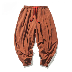 Pantalon de survêtement homme automne-hiver, jogging décontracté multi-poches, idéal pour la gym, le fitness et le sport - Product Image 1